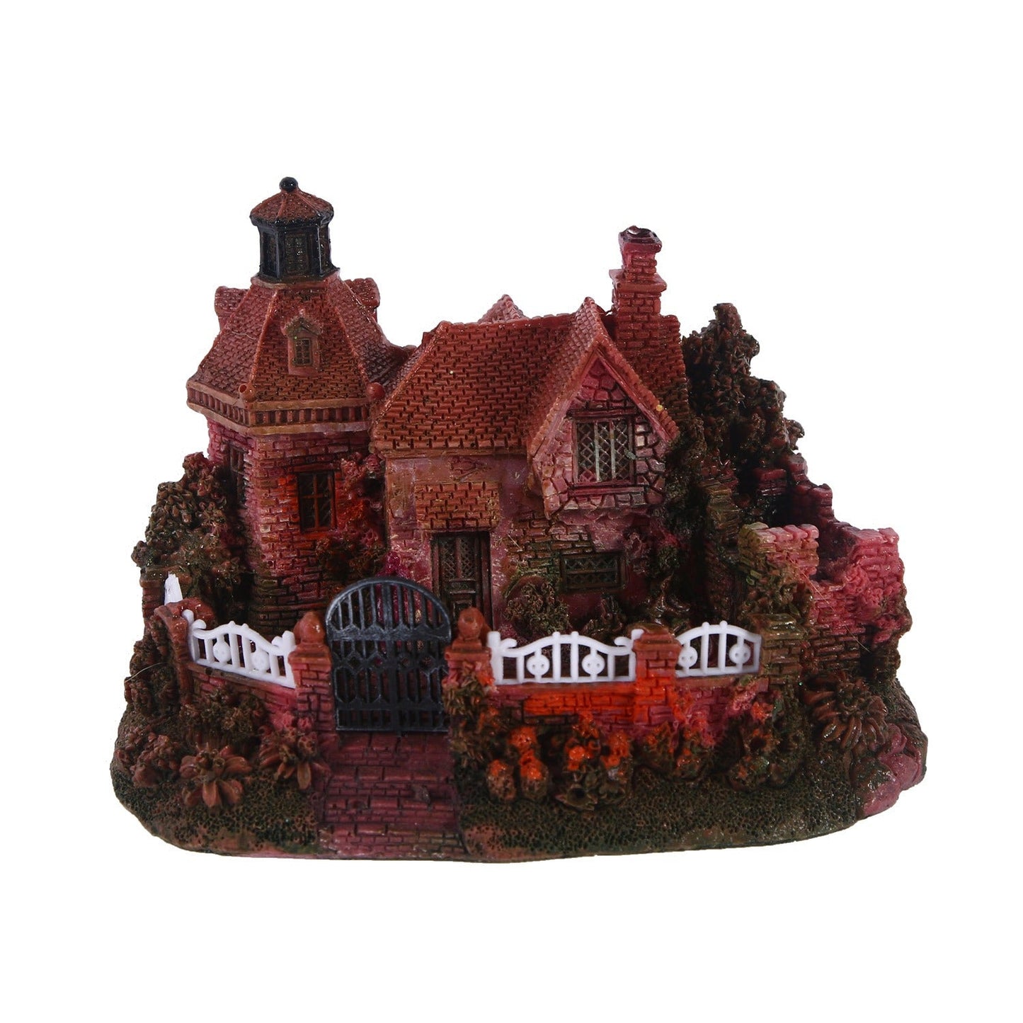 Red House Crawler Toy Avoidance House Fish Tank Decoration eprolo