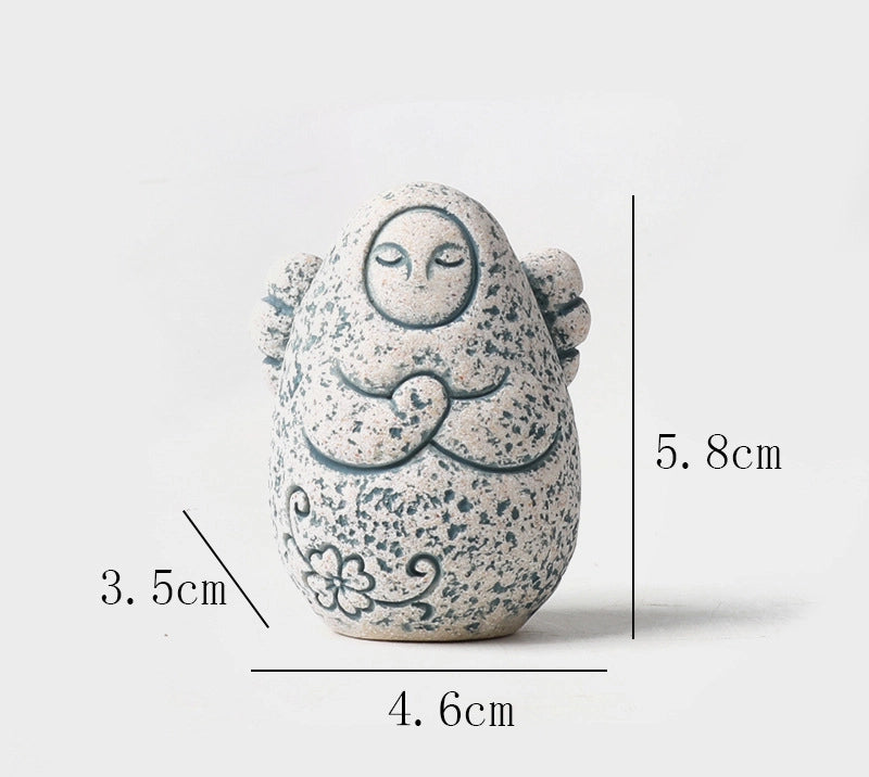 Legend of Zelda Hailia Goddess Ornament Hailaru Guardian God Simulation Model  Fish Tank Bonsai Scene Decoration eprolo