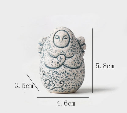 Legend of Zelda Hailia Goddess Ornament Hailaru Guardian God Simulation Model  Fish Tank Bonsai Scene Decoration eprolo