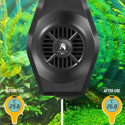 Aquarium Fish Tank Cooling Fan System Chiller Control Reduce Water Temperature Fan eprolo