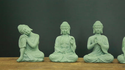 New Crafts Buddha Zen Fish Tank Ornaments Creative Entrance Chinese Home Decorations eprolo