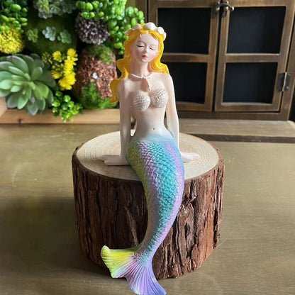 Mermaid Courtyard Decoration Decoration Decoration Decoration Pool Fish Tank Resin eprolo