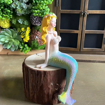 Mermaid Courtyard Decoration Decoration Decoration Decoration Pool Fish Tank Resin eprolo