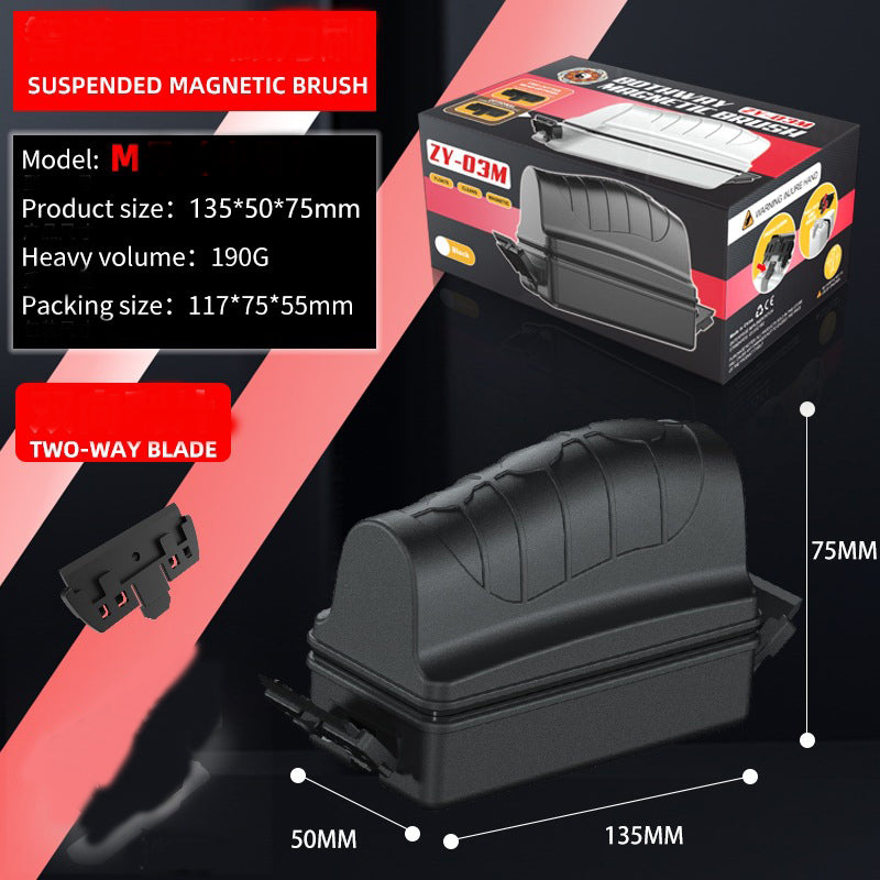 Magnetic Aquarium Fish Tank Brushes Floating Clean Glass Window Algae Scraper Cleaner Brush eprolo